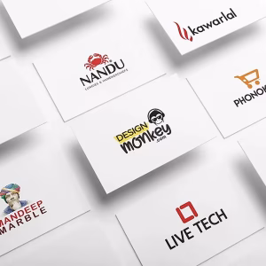 Professional logo design showcasing primary logo in full color with modern typography