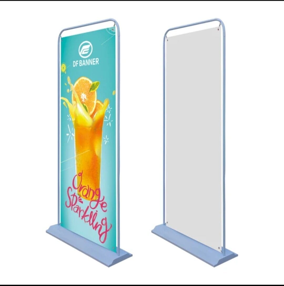 Door Frame Banner Display in Kenya – Upright Freestanding Branding with a Polished Finish - Image 4