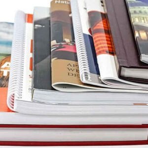 Booklet printing in Kenya with full-color pages, custom covers, and professional binding