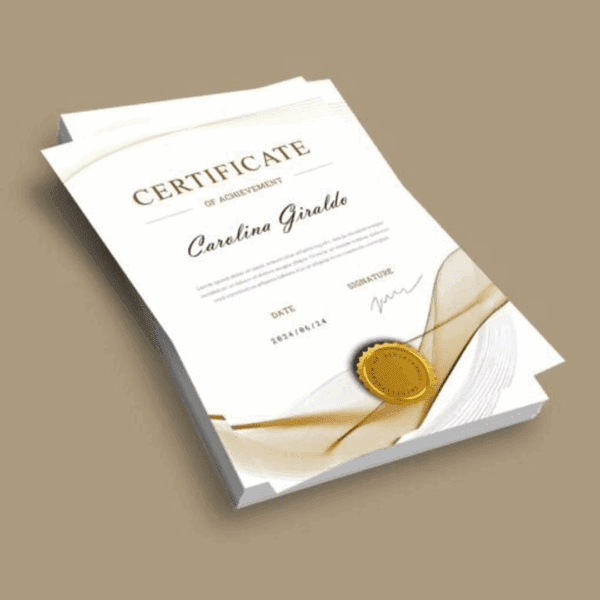 Certificate Printing in Kenya – Professional Recognition Documents for Schools, Events & Corporate Training - Image 3