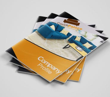 Company profile printing in Kenya with premium paper, custom covers, and full-color pages
