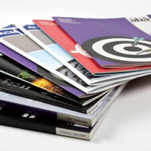 Magazine printing in Kenya with glossy pages, custom covers, and full-color layouts