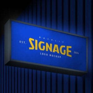 Medium light box signage in Kenya with LED backlighting and printed branding for storefronts, clinics, and business interiors