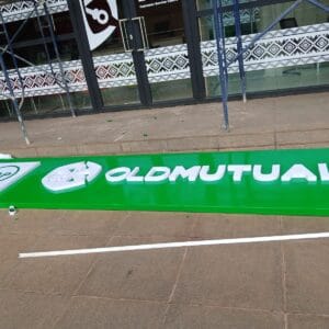 Medium 3D signage in Kenya with raised lettering and custom finishes for office, retail, and institutional branding