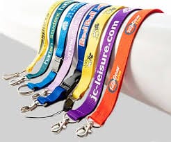 Custom lanyards in Kenya with company logos and ID holders for events, staff identification, and promotional use